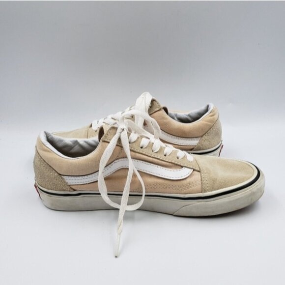 Vans Ward Sneaker Low Cut Old Skool Unisex Tan  Size 7.5 Women 6 Men - Picture 8 of 14